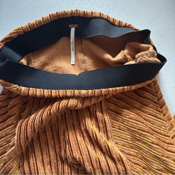 Free people flare pull up velvet pants women’s - Picture 13 of 15